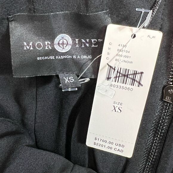 Anthropologie Morphine Fashion Strapless Tiered Tulle Asymmetric Gown/ size XS - Picture 12 of 17